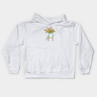 Flower pot Kids Hoodie